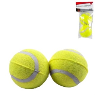 1 Mordedor Para Cachorro Tipo Bolinha De Tênis em Oferta na Shopee