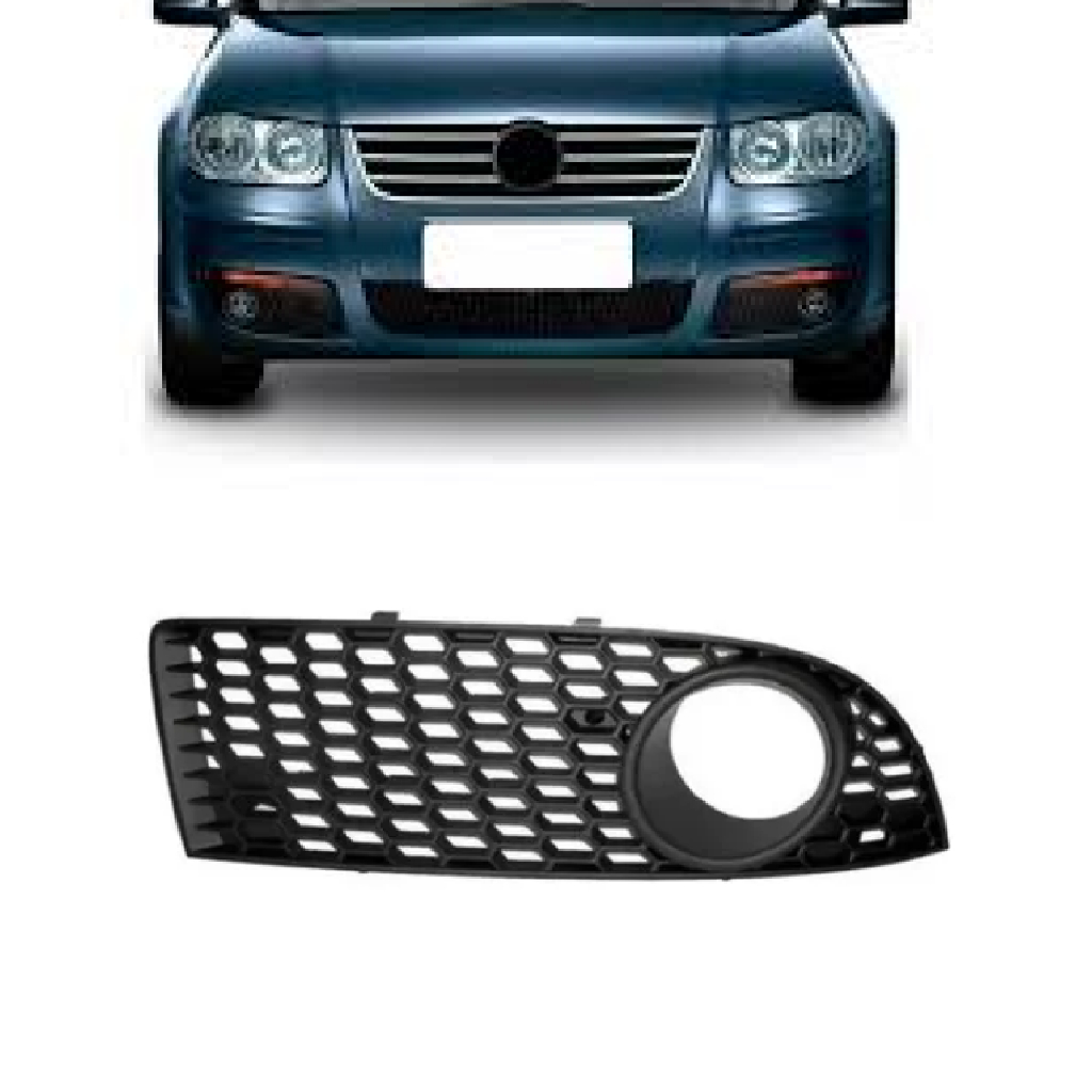 Grade Do Milha Parachoque Dianteiro Vw Bora 2008 2009 2010 2011