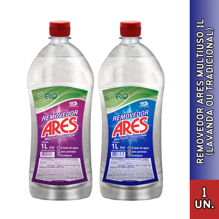 Removedor Ares Multiuso Tradicional ou Lavanda 1L em Oferta na Shopee