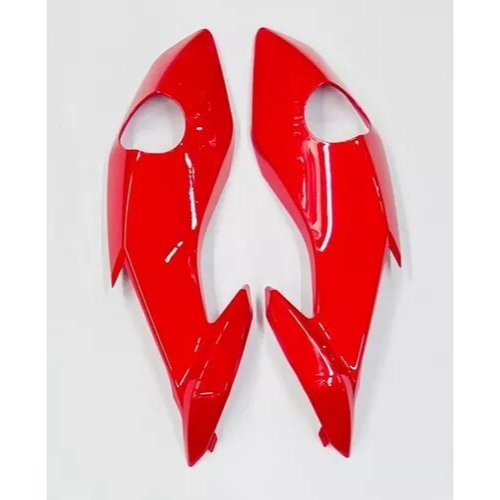 Carenagem Lateral Do Farol Bananinha  vermelho perolizado Cg Fan 160 2022 A 2024