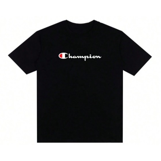 Camisa Básica Champion Moda Style Camiseta Estampada  Algodão França
