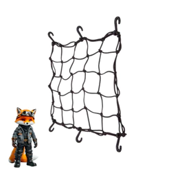 REDE ELASTICA DE CAPACETE BAGAGEIRO 35 X 35 (PRETA)