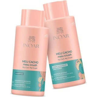 KIT INOAR MEU CACHO MEU CRUSH= SH 500ML + COND 500ML em Oferta na Shopee