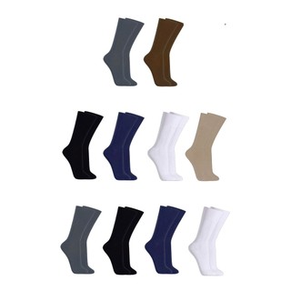 10 Pares Meia Social Masculina Meias Sociais Atacado Poliéster