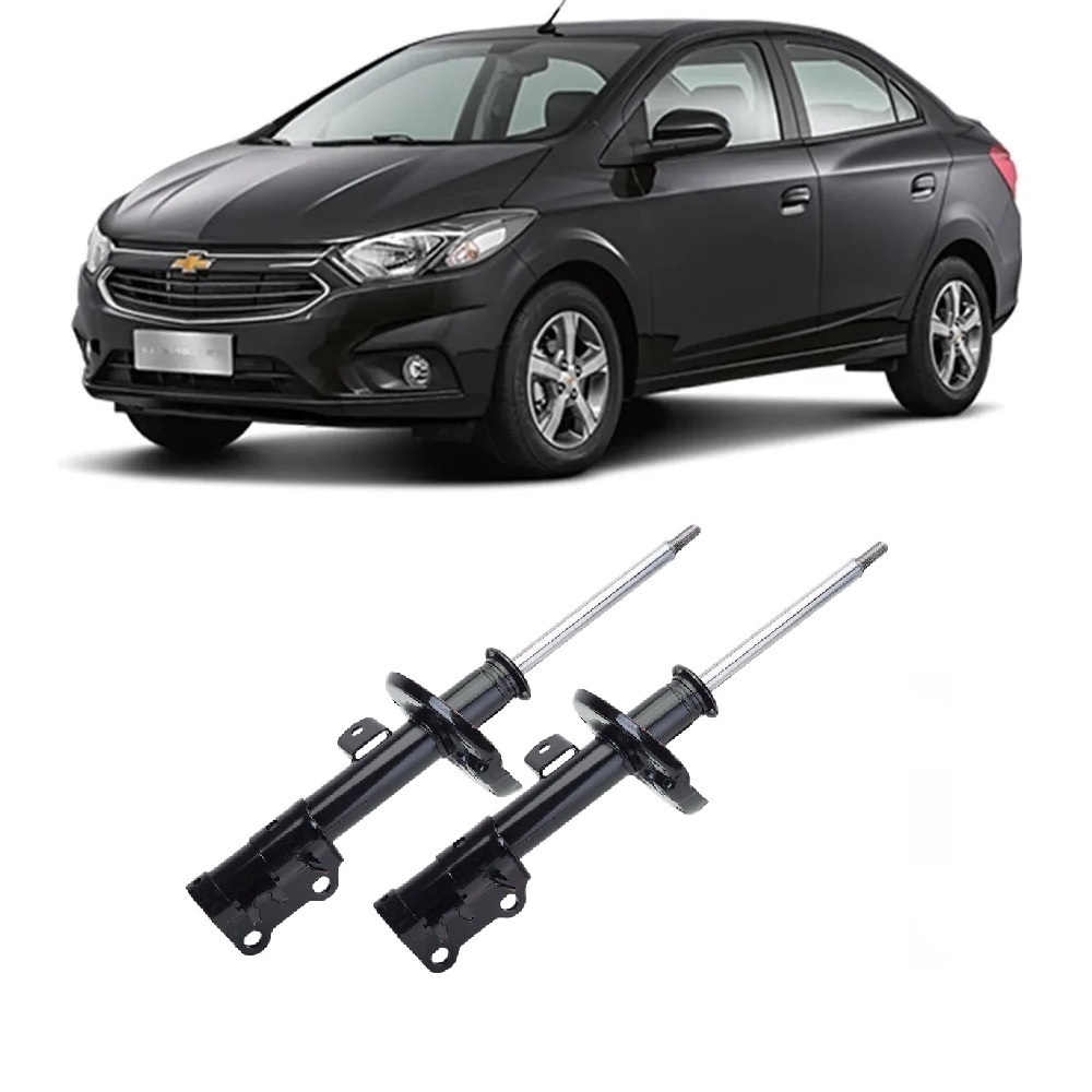 PAR DE AMORTECEDORES DIANTEIROS NOVO PRISMA 2013 2014 2015 2016 2017