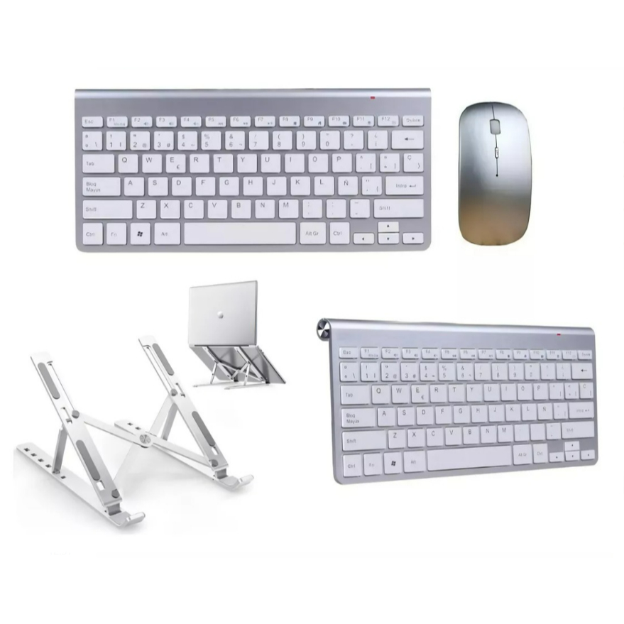 Suporte + Teclado E Mouse Para Notebook Samsung Galaxy Book