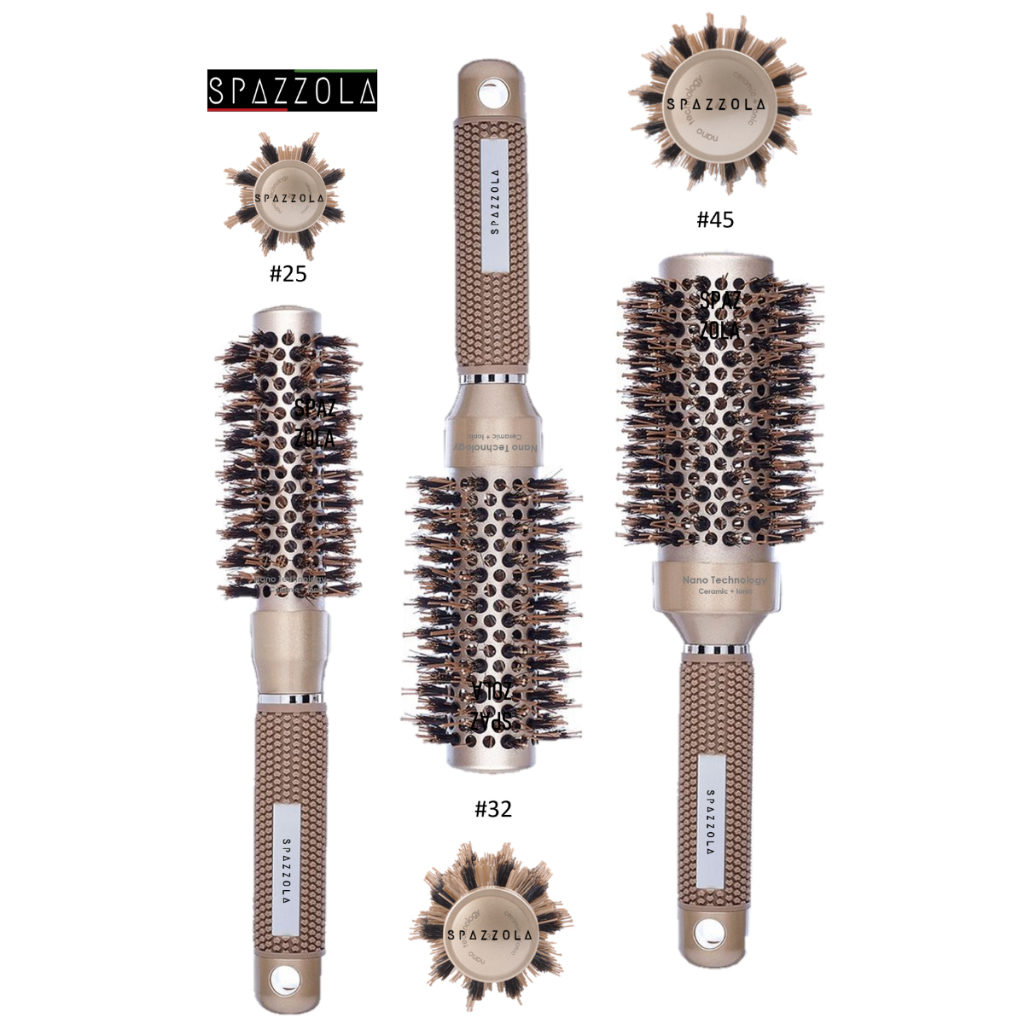 3 Escovas Profissional Vazada Javali + Kit de Tintura