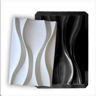 Forma de Gesso e Cimentícia 3D Cairos 40x40cm  Alta Qualidade ABS 1 MM em Oferta na Shopee