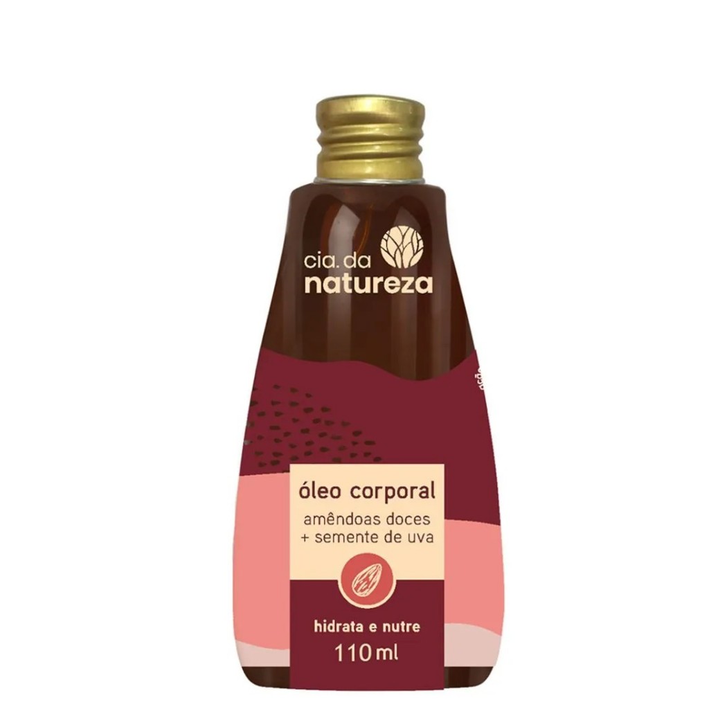 Óleo Corporal Amêndoas e Uva 110g em Oferta na Shopee