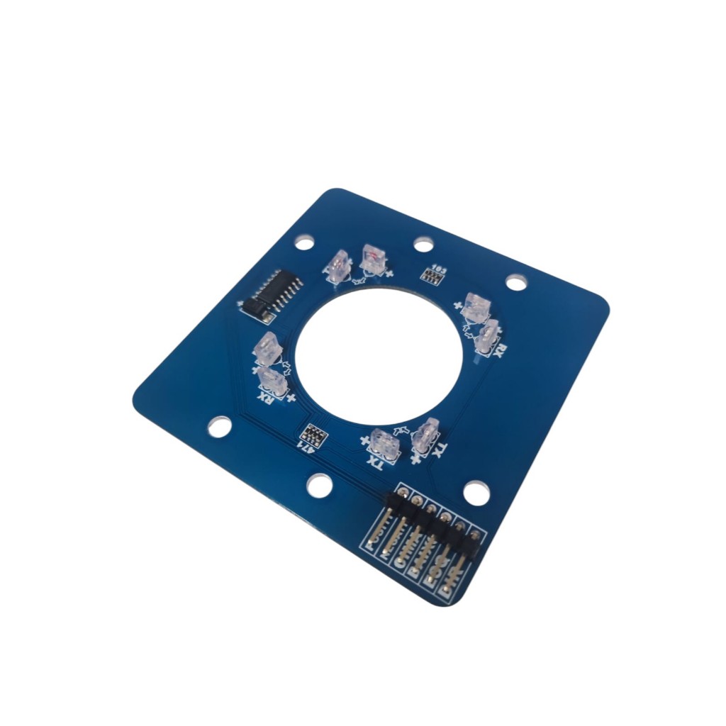 Placa Óptica + Restritor Octagonal Para Manche Aegir Arcade/Fliperama