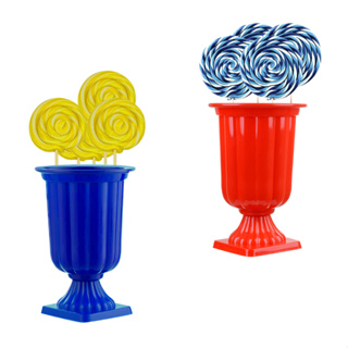 Kit com 2 Vasos Gregos Decorativo - Decoração de Aniversário! - Centro de Mesa. 19CM em Oferta na Shopee