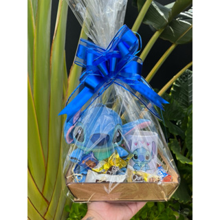 Cesta Chocolate Stitch Presente Namorada namorado Pelúcia Fofa Presente em Oferta na Shopee