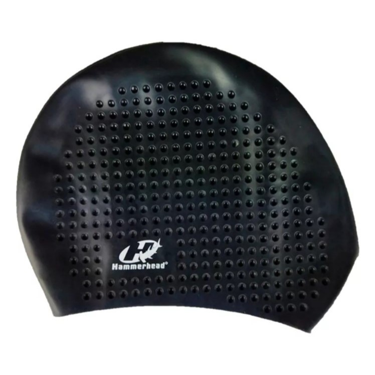 Touca De Natação Silicone Cabelos Longos Hammerhead Soft XL em Oferta na Shopee