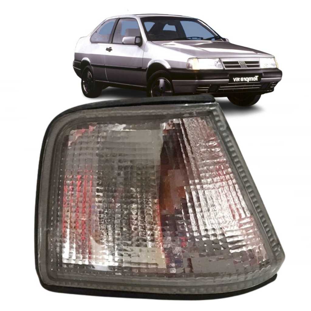Pisca Seta Lanterna Dianteira Tempra 92 93 94 95 Direito Cristal