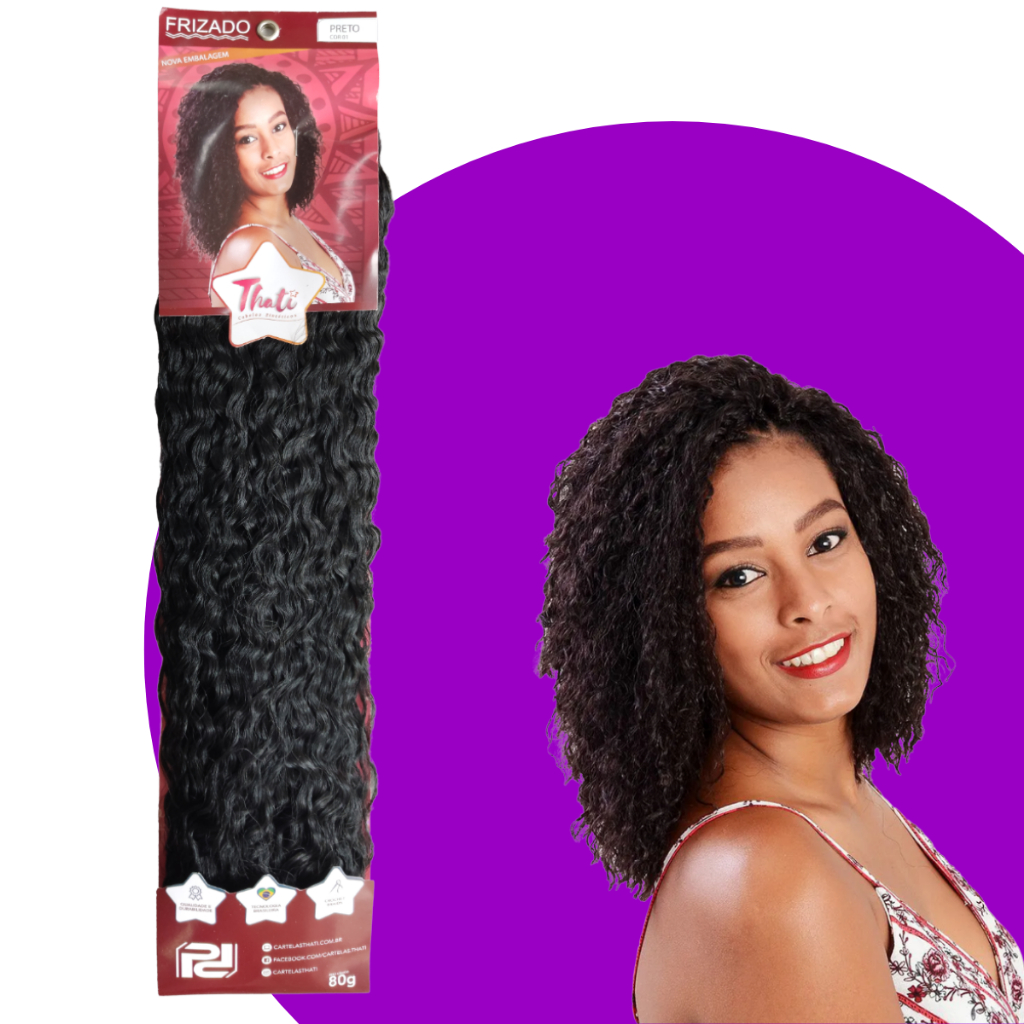 Cabelo Thati Frizado Kanekalon Cacheado