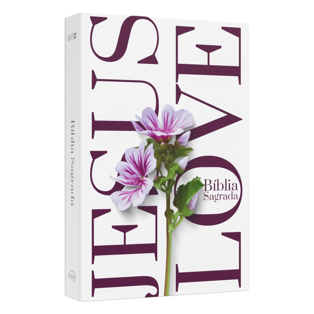 Bíblia Sagrada - NVI - Jesus Love - Capa Dura - Letra Média em Oferta na Shopee