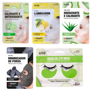 MÁSCARAS FACIAIS KISS NEW YORK (ESCOLHA A SUA!) em Oferta na Shopee