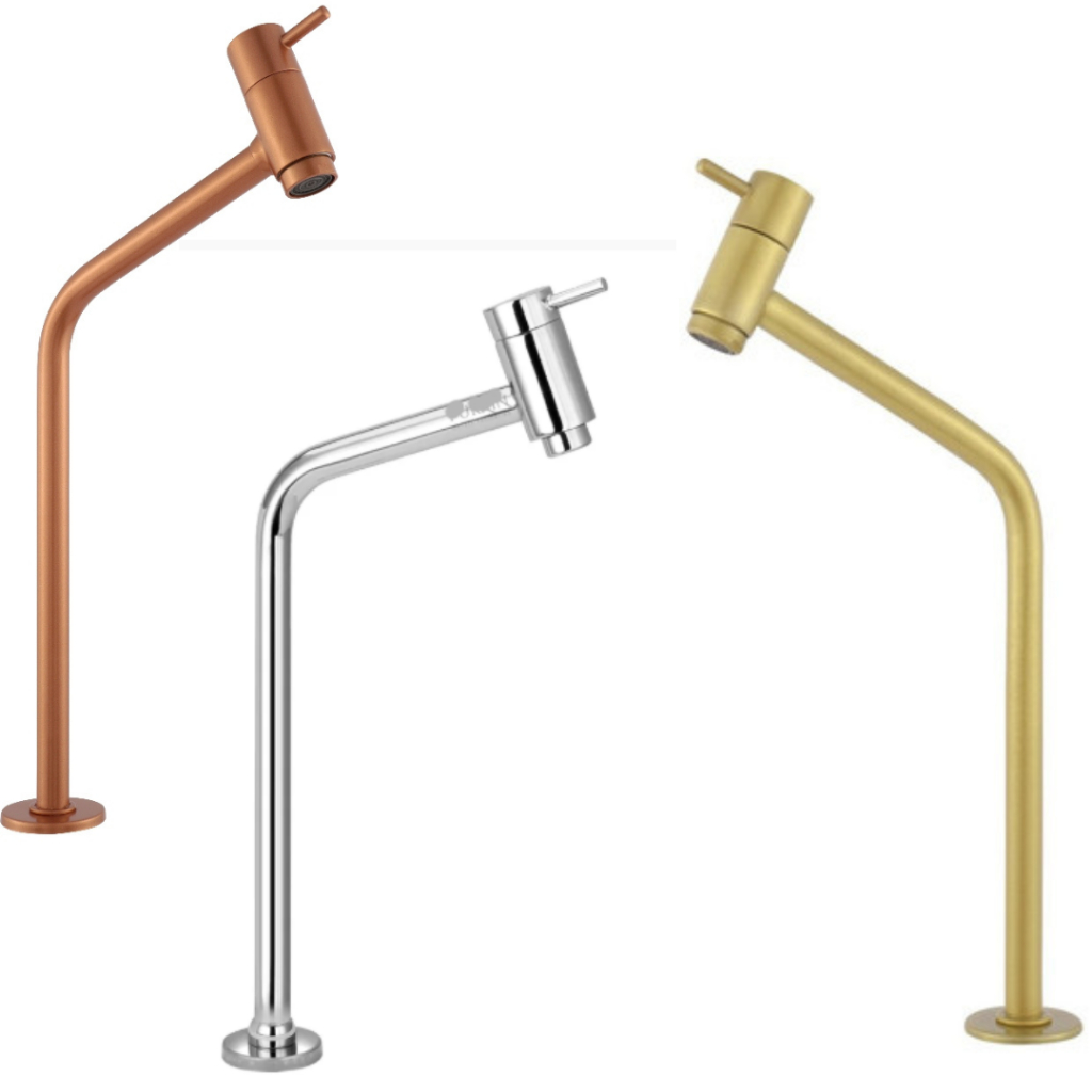 Torneira Banheiro 5/8  Bica Alta/Média 3040 redonda 45° Pia Cuba em Oferta na Shopee