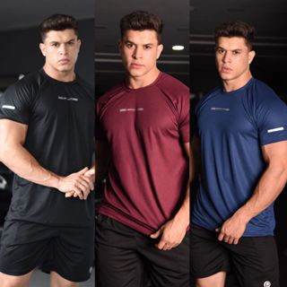 Kit 5 Camisa Camiseta Dry Fit Masculino Academia Esportes Cross Esportivas Raglan em Oferta na Shopee