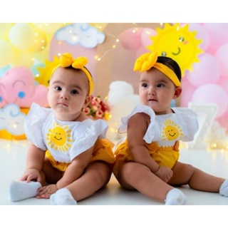 ROMPER RAIO DE SOL BUNDA RICA em Oferta na Shopee