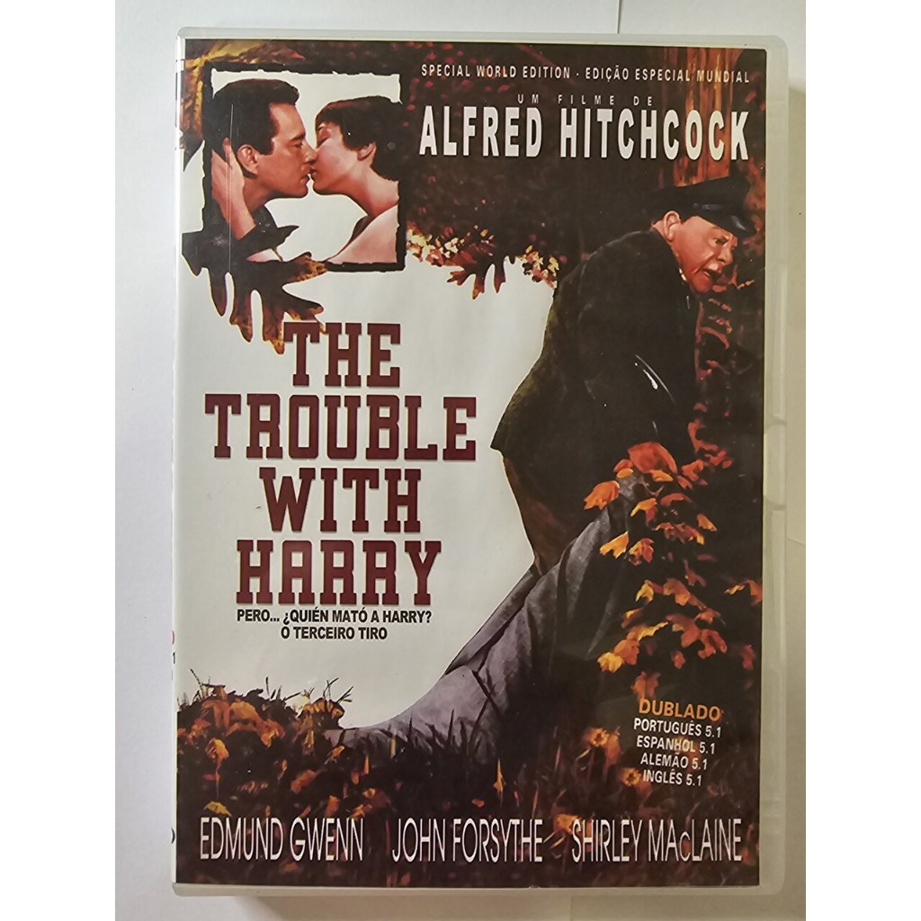 DVD O Terceiro Tiro - The Trouble With Harry – 1955