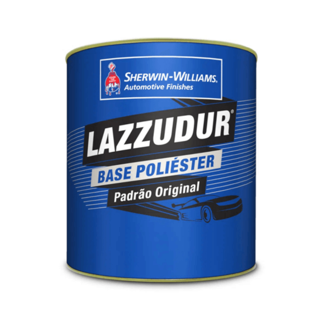 Tinta Automotiva Vermelho Cordoba Perolizado  Base Poliéster 900ml Lazzudur