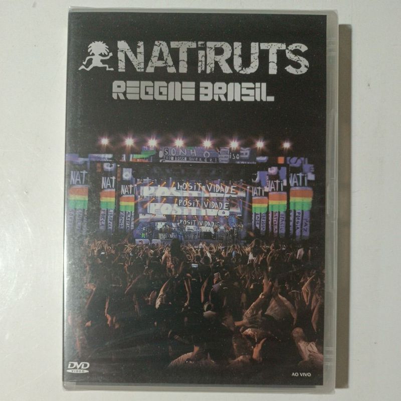 DVD NATIRUTS/ REGGAE BRASIL/GILBERTO GIL, IVETE SANGALO,SINE CALMON, EDSON GOMES ETC...