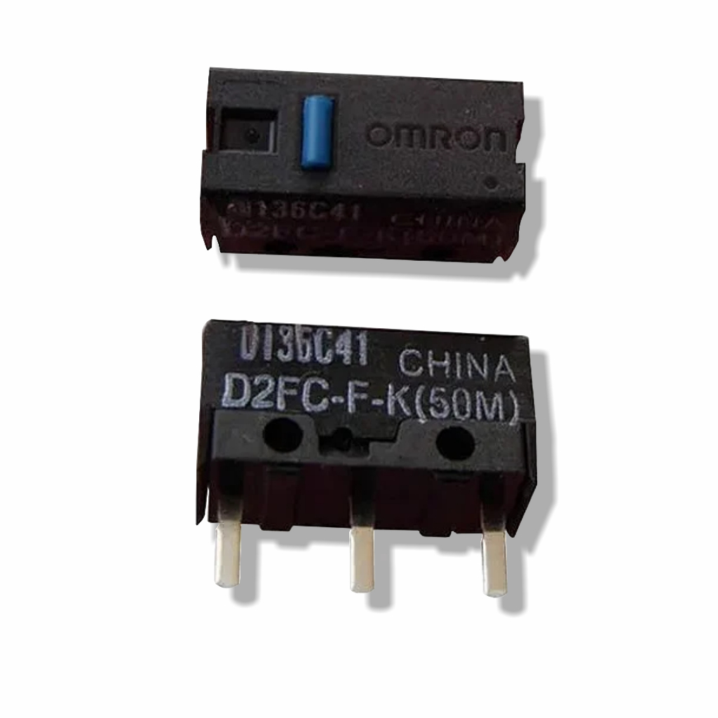 Micro-switch D2FC-F-K(50M) Mouse Gamer Omron ORIGINAL (Kit com 2 Unidades)