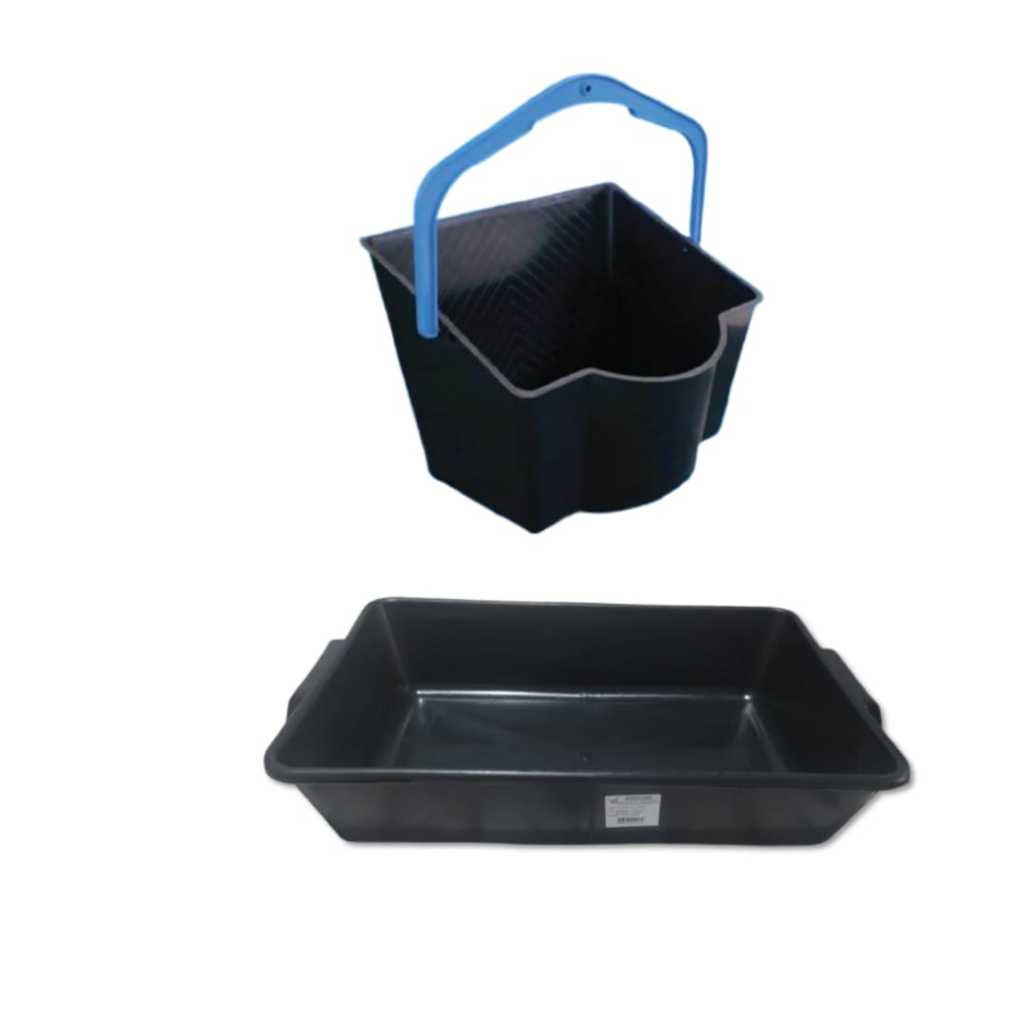 Kit balde 06 litros  para pintura e cx 20 litros para pedreiro e areia de gato , super resistente .