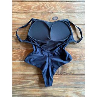 Promoção Body Maiô Liso Poliamida Forrado Com Bojo Praia Costas Cavadas Suplex Feminino Moda Praia em Oferta na Shopee