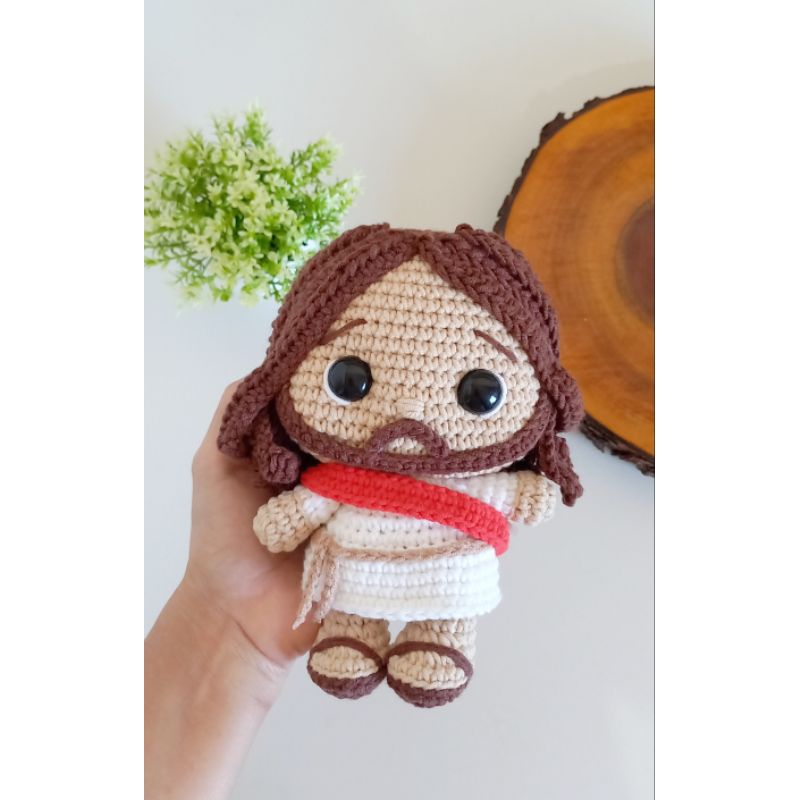 Jesus Amigurumi Pop/ Boneco Jesus/ The Chosen