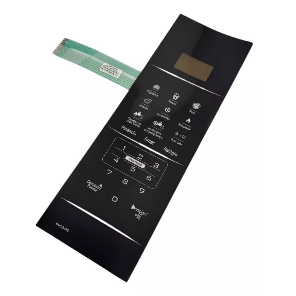 Membrana Teclado Microondas Britania Bmo34pb Original