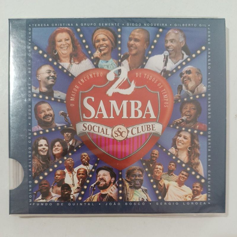 CD SAMBA SOCIAL CLUBE 2/JORGE ARAGÃO,BETH CARVALHO,LECY BRANDÃO.ETC...
