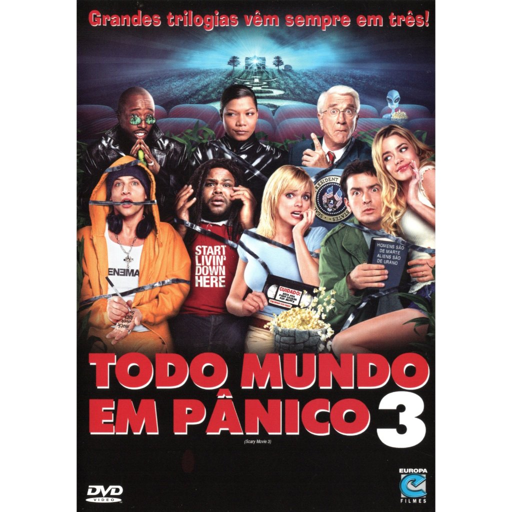 DVD Todo Mundo em Pânico 3 - Anna Faris, Anthony Anderson, Leslie Nielsen, Queen Latifah