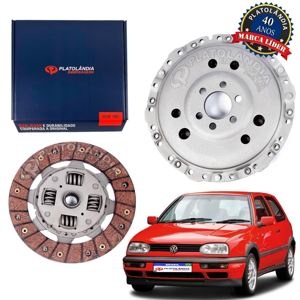 Kit Embreagem Remanufaturada Golf Alemão 2.0 1994 a 1998 em Oferta na Shopee