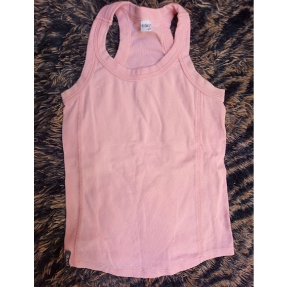 Blusa Blusinha Regata Infantil Menina Rosa Algodão Tamanho 8 Luxo Blogueirinha Feminina