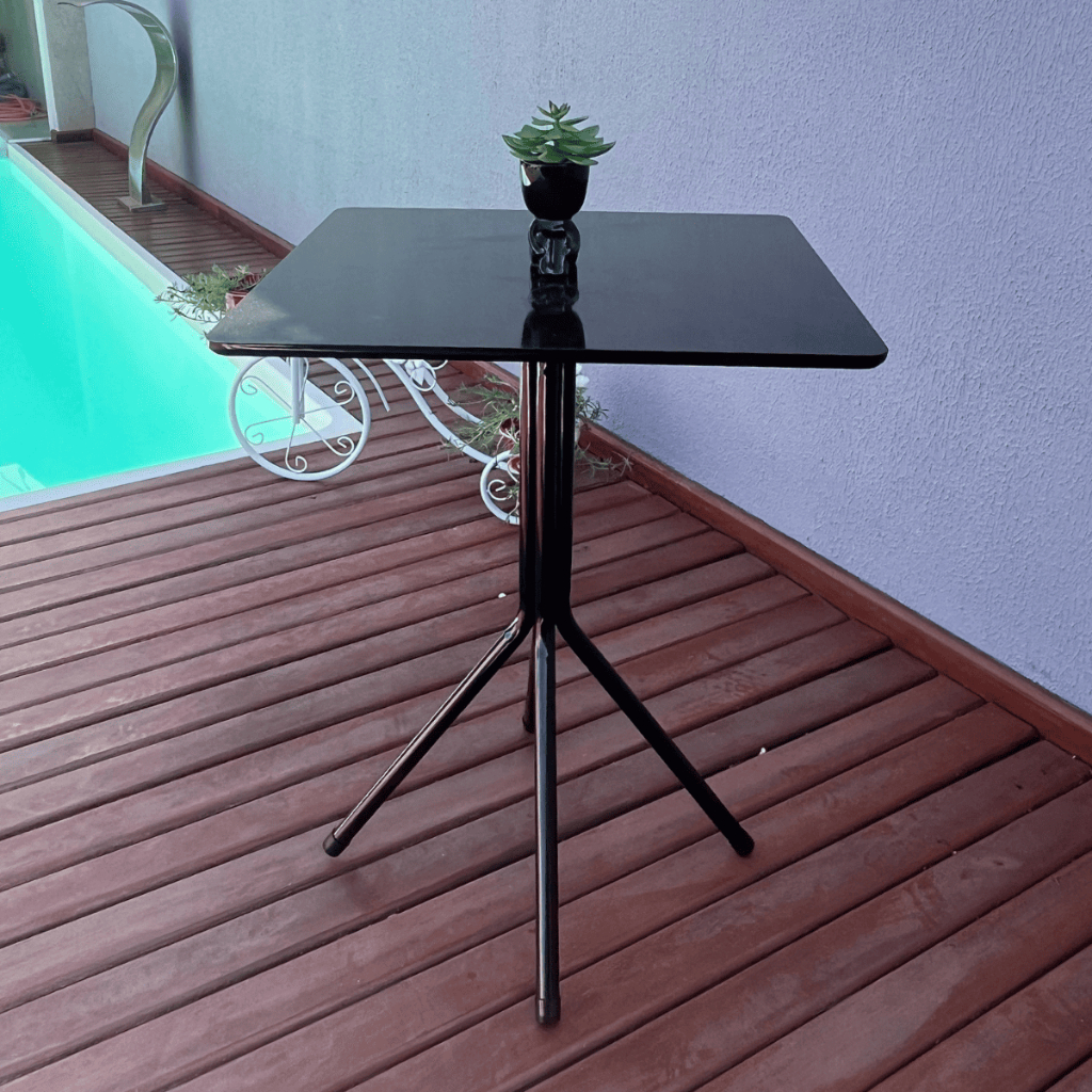 Mesa Bistrô Baixa/Alta Versátil Estilo Para Casa Bar Banqueta Restaurante Decoração
