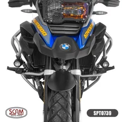 Par De Pedaleiras Protetores R 1200 e 1250gs Adventure - Scam