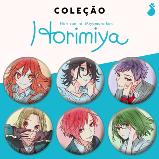 Bottons - Horimiya (kyouko hori izumi miyamura yuki yoshikawa akane yanagi Toru Ishikawa Sakura Kono) em Oferta na Shopee