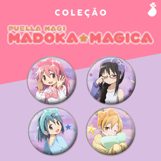Bottons - Puella Magi Madoka Magica (Homura Akemi Mami Tomoe) em Oferta na Shopee