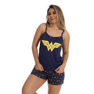 Baby Doll Verão Alça Estampado Personagens Promoção em Oferta na Shopee