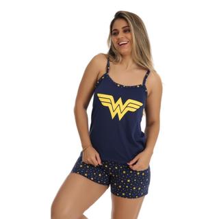 Baby Doll Verão Alça Estampado Personagens Promoção