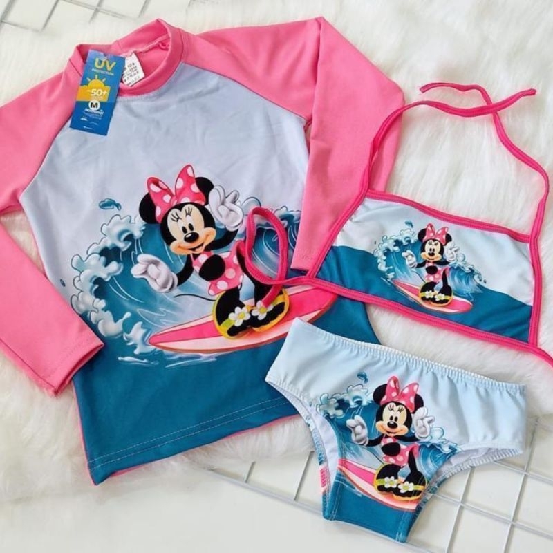 Conjunto de Praia Infantil - Personagens **SEM BONÉ ** em Oferta na Shopee