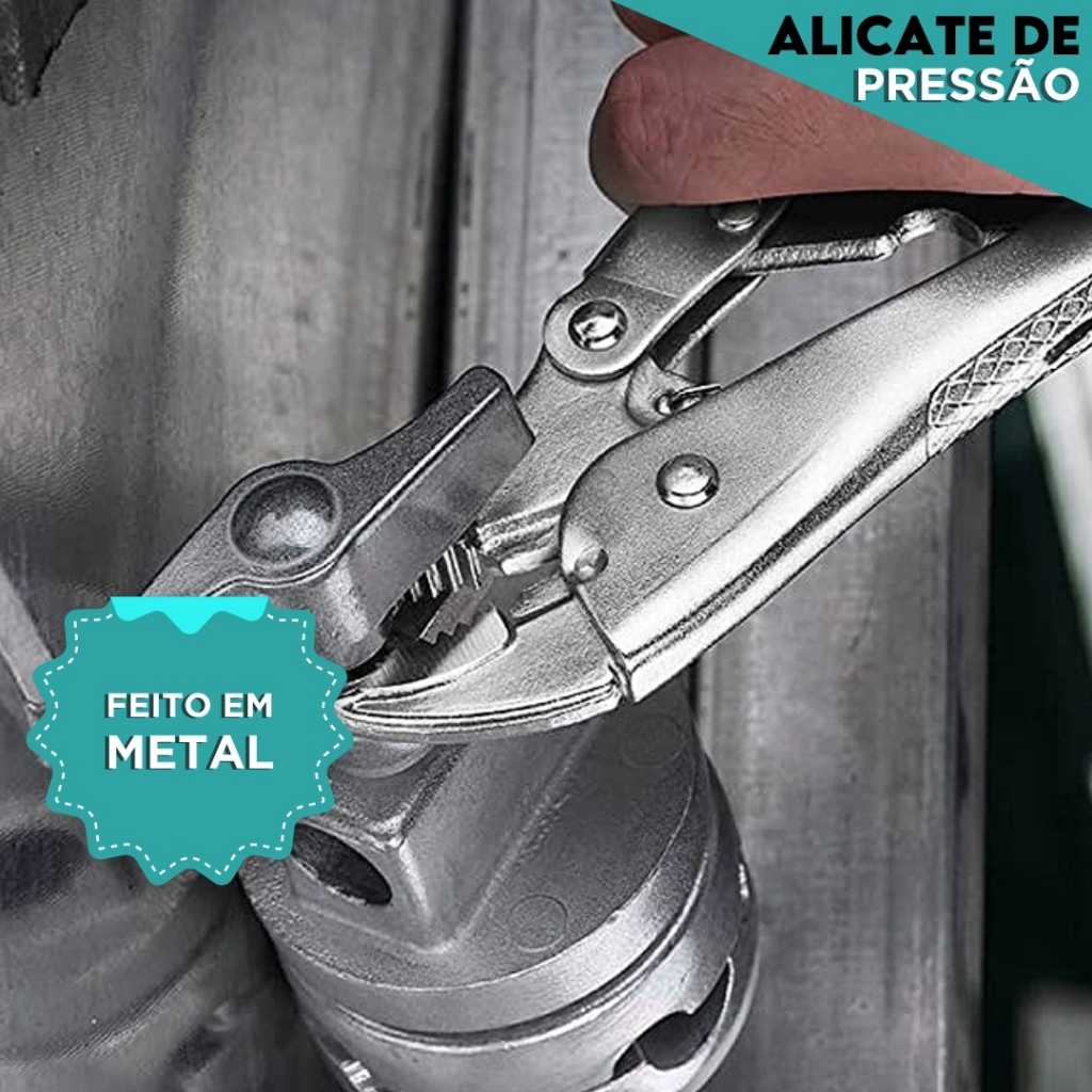 Alicate De Pressão 10 Polegadas Curvo Mordente - CH