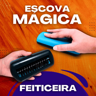 Escova Mágica Feiticeira Original Limpa Migalhas Ideal para Mesas Estofados Tapetes Sofá Premium em Oferta na Shopee