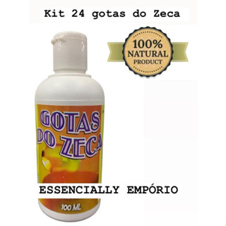 Kit Com 24 12 E 6 Gotas do Zeca Original Produto 100% Natural em Oferta na Shopee