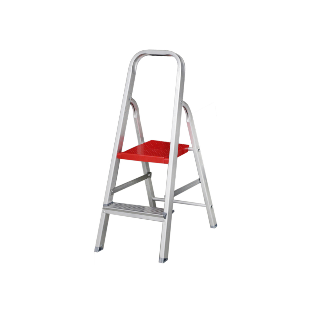 Escada de Alumínio 2 Degraus Escadinha Tesoura Dobrável Doméstica Casa Apartamento Suporta 120kg em Oferta na Shopee
