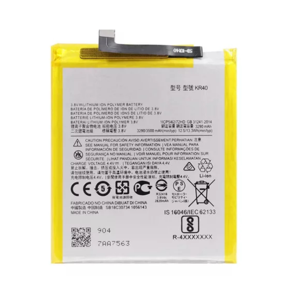 Bateria Compatível Moto One Vision / One Action Kr40