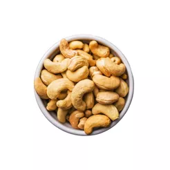 Castanha De Caju Torrada Com Sal W1 100gr Inteira Natural Empório Rizzo