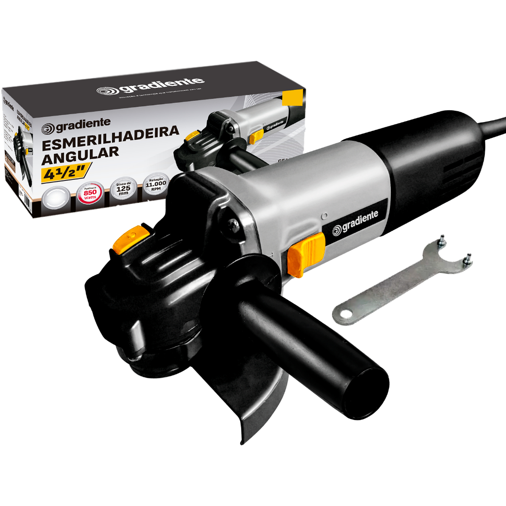 Esmerilhadeira Angular Gradiente 850w Gea850220 115mm